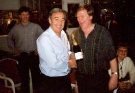 Charlie presented with his Top Tipster Prize