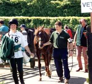 Sue Dando with husband Mike and Vixen